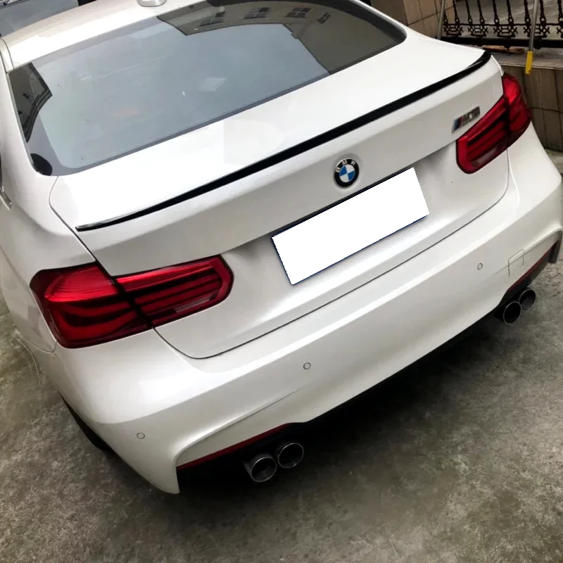 Для BMW F30 F35 M3 спойлер высокого качества ABS Материал заднее крыло автомобиля
