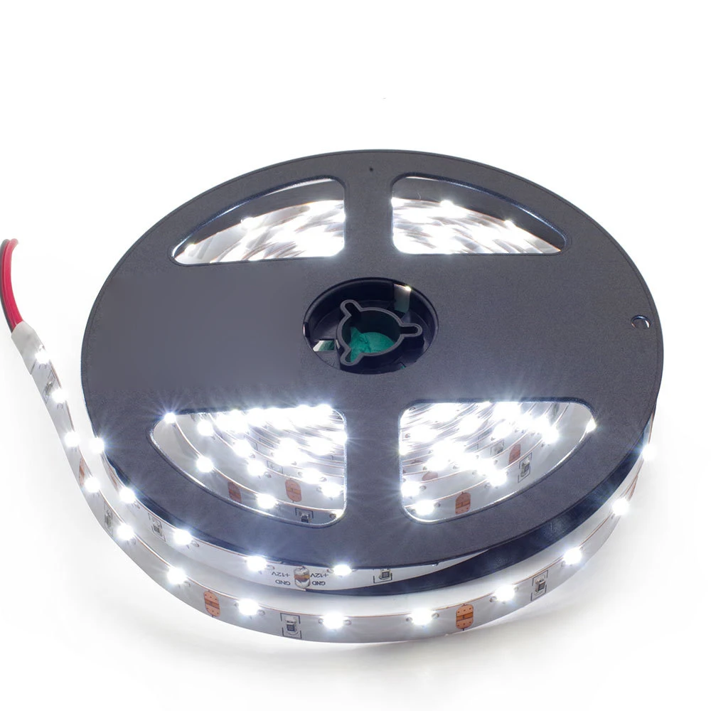 SMD335 сбоку излучающих Светодиодные ленты 12V гибкие полосы света 60 Светодиодный/m светодиодный лента белый/теплый белый