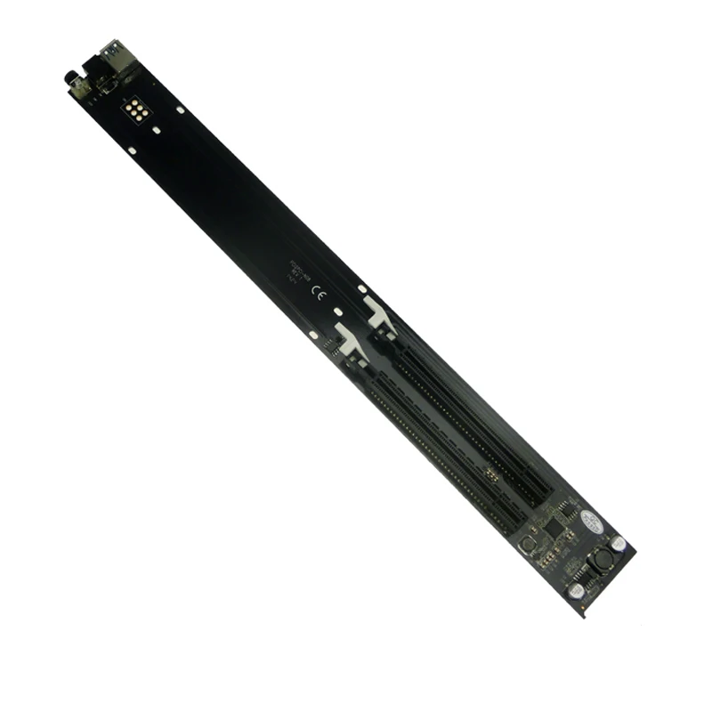 Expresscard 34/54 мм до 2 PCIe 16x конвертер разъемов для ноутбука PCI-e звуковая карта сетевая