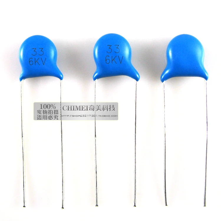

High-voltage ceramic capacitors 6KV33J 6KV33P LCD TV backlight capacitor