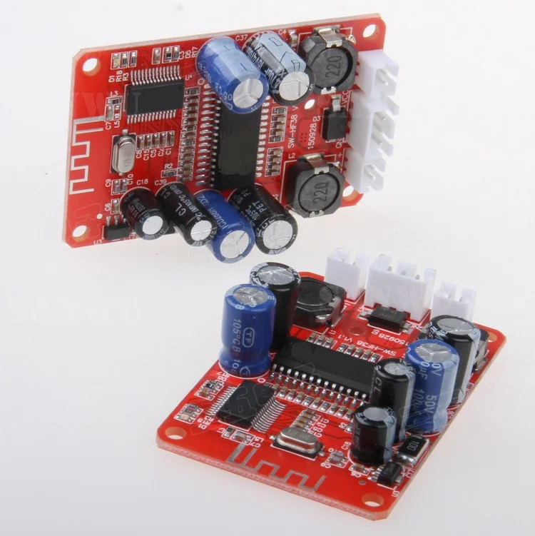 Bluetooth ресивер стерео цифровой усилитель мощности динамик 15 Вт для 12 В 24