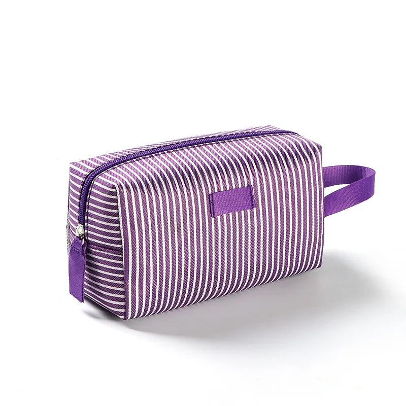 Small purple Новинка, высокое качество, косметичка, органайзер, Bolso Mujer, косметический чехол, для путешествий, большая емкость, сумка для хранения, чехол для костюма для женщин - Цвет: Small purple