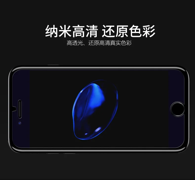 Bonaier высококачественный стеклянный экран для iphone 6s 6 Plus с защитой от синего света
