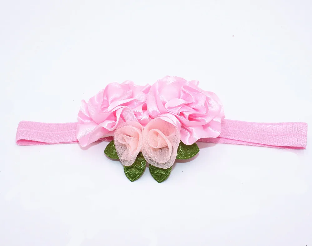 Красивый детский обруч для волос с цветами натуральный цвет милый эксклюзивная