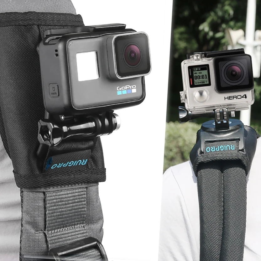 RP Спортивная камера рюкзак клип крепление 360 градусов поворотный для Xiaomi Yi Для Gopro