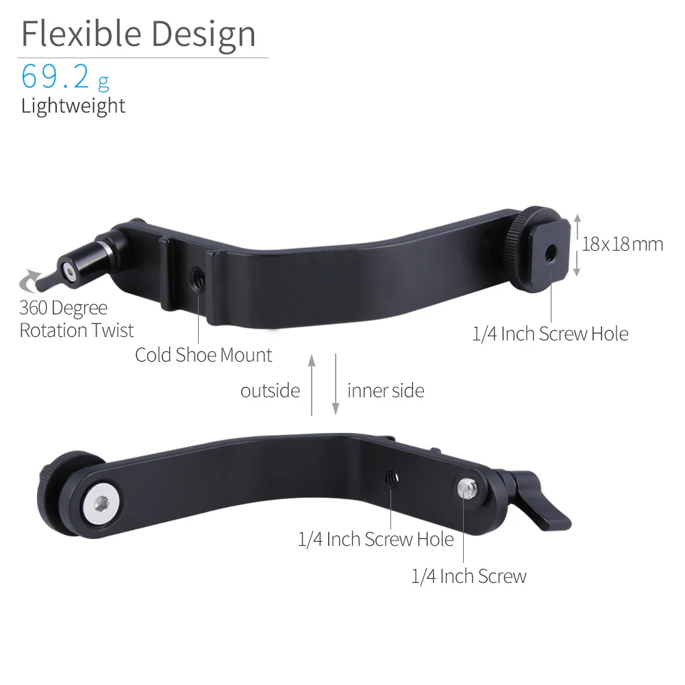 Поворотный кронштейн для камеры FEELWORLD F570 5 7 дюйма 4K HDMI крепление полевого