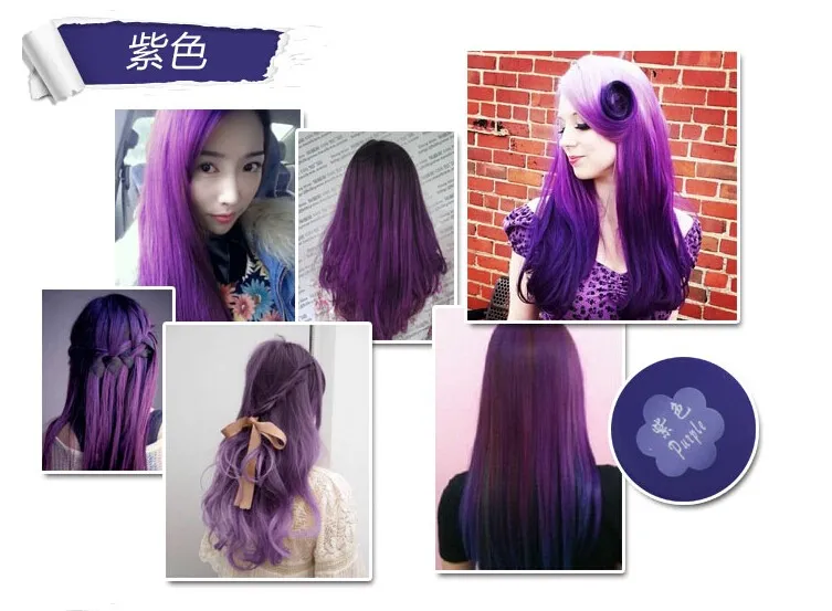 Модный 22 цвета нетоксичный временный спрей-краситель индивидуальный красота