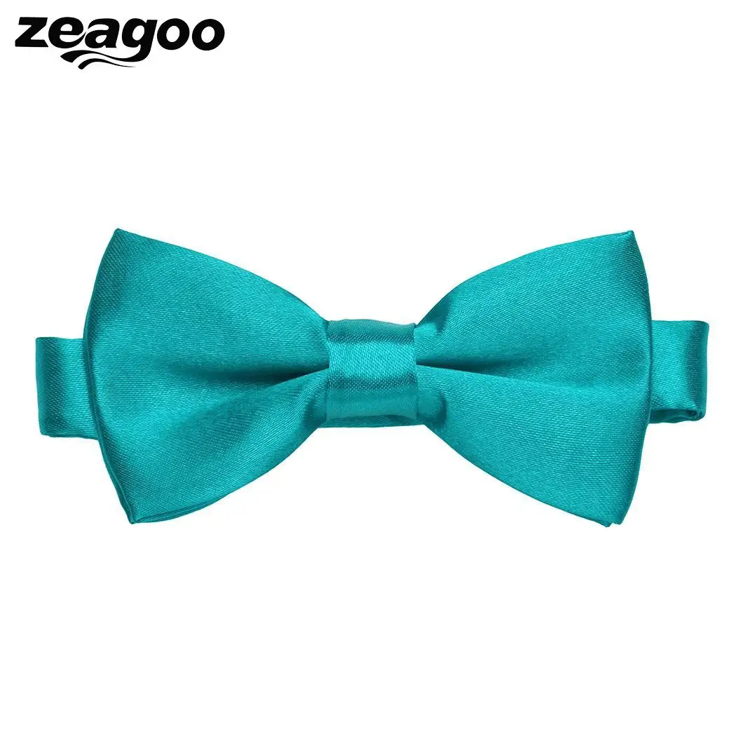 Zeagoo/Новинка 20 цветов однотонная Милая Регулируемая бабочка одежда аксессуары