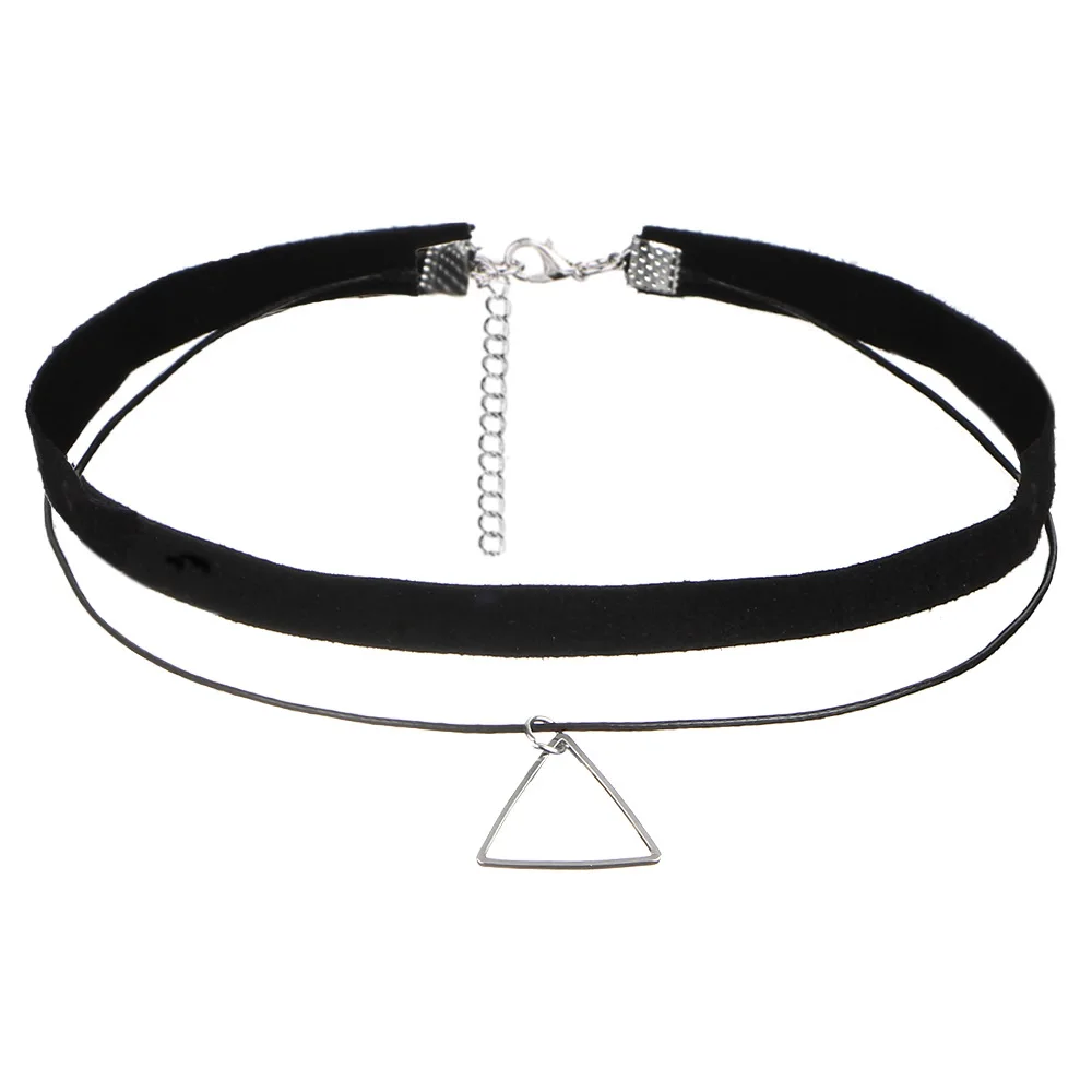 JUQEEN Gothic Sexy Chokers Woman Jewelry Vintage Punk Black Lace Choker Necklace Chain Collar Set Wholesale | Украшения и