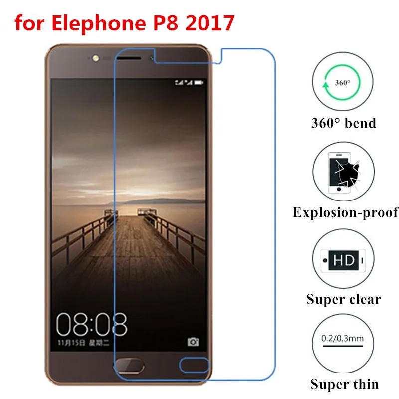 for Elephone P8 2017 Udapakoo закаленного(Мягкая стеклянный стол скатерти) пленка для Elephone P6000 M2 M3 S7 S8 P8 S7 мини нано взрывостойкое стекло Экран протектор - Цвет: for Elephone P8 2017