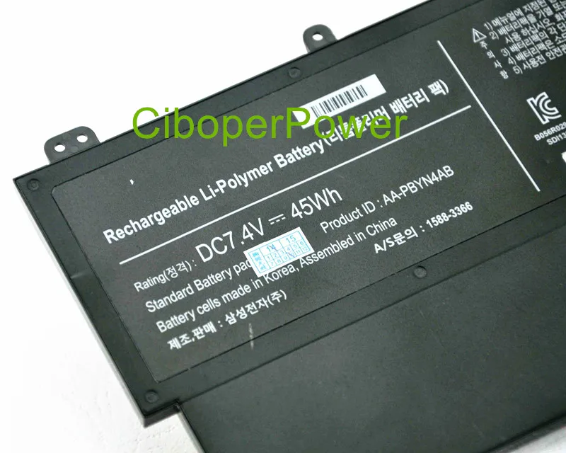 Оригинальный AA PBYN4AB Аккумулятор для ультрабука NP530U3C NP530U3B PLWN4AB|battery np530u3c|np530u3c