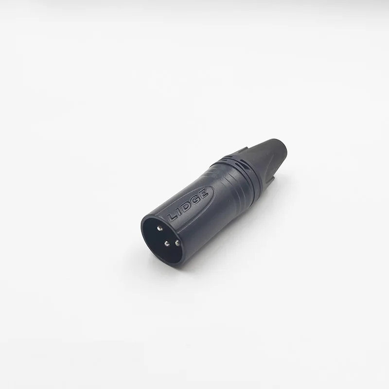3-контактный штекер XLR гнездовой разъем аудиоразъем для микрофона паяльный
