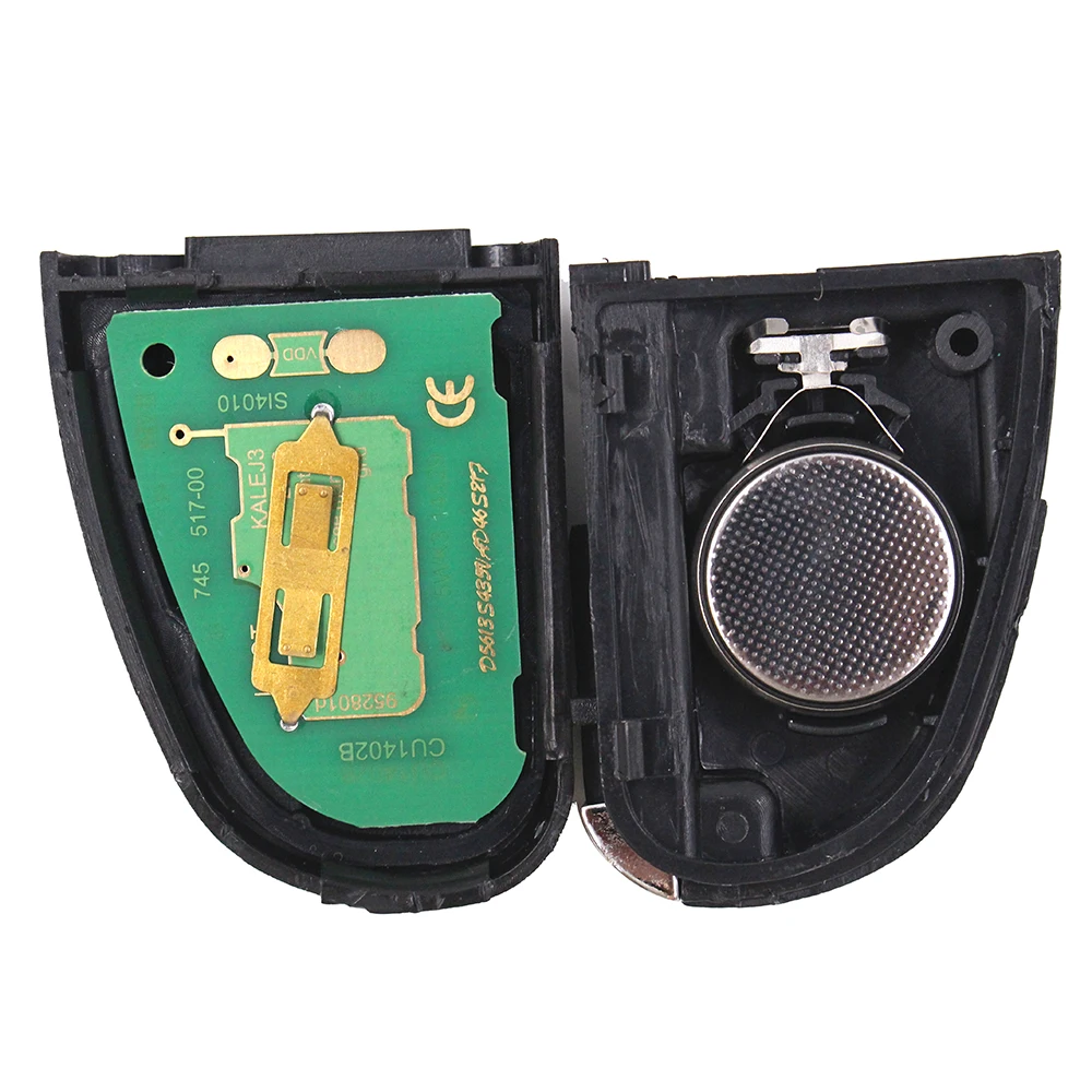 Дистанционный ключ KEYECU с 4 кнопками 315 МГц/433 МГц для Jaguar XJ8 S Type X FCC ID: NHVWB1U241 2002 2008