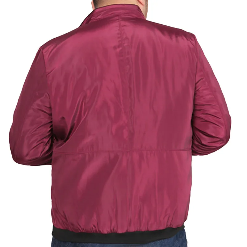 MFERLIER демисезонные мужские куртки 6XL 7XL 8XL Бюст 150 см плюс размер свободные 5 цветов