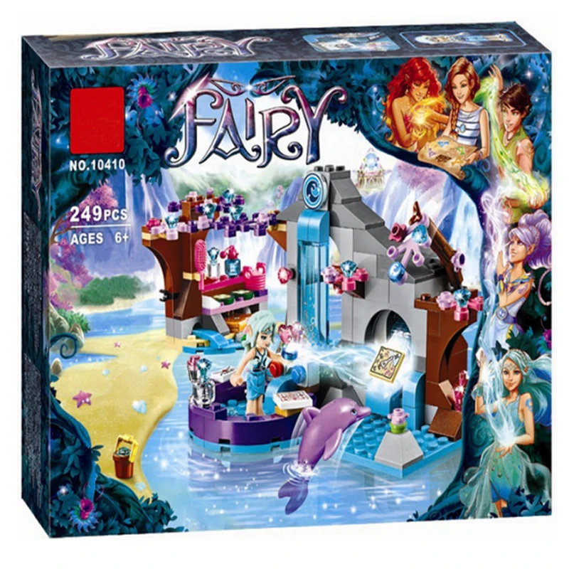 BELA 10410 комплекты эльфов 249 шт Naida secret Spa строительные блоки игрушки Совместимые