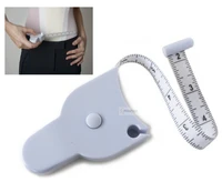 1pc automatic body measuring tape retract for waist chest arm leg fitness caliper measure fat thickness tester calculator