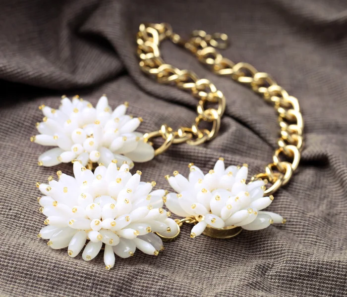 Ожерелье женское в виде цветка ручной работы|choker fashion necklaces|choker necklacebig necklace |