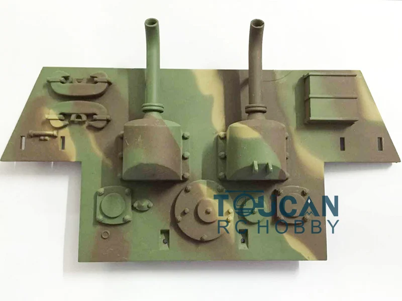 HengLong 1/16 весы Henschel King Tiger RC Tank 3888A Пластиковая Задняя панель TH00397|plastic panel|rc scaletank rc |