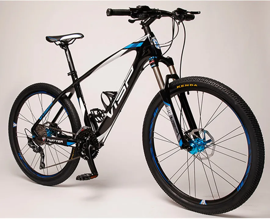 Visp 33 30 27 скоростной углеродное волокно MTB горный велосипед 5 &quot26&quot Сверхлегкий