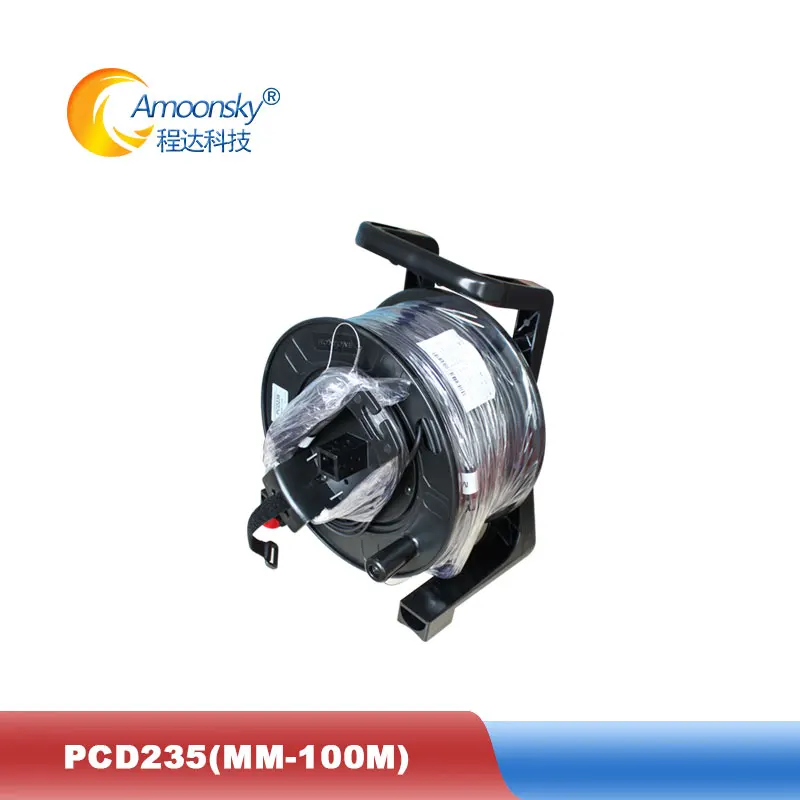 

Однорежимный гигабитный волоконно-оптический кабель, 100 м, поддержка LC DVI, удлинитель для наружного светодиодного экрана в аренду, светодиод...