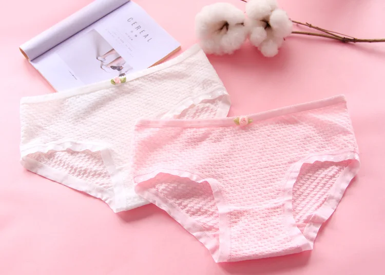 Женские хлопковые трусики UNLIMON карамельные дышащие цельные бесплатная доставка |