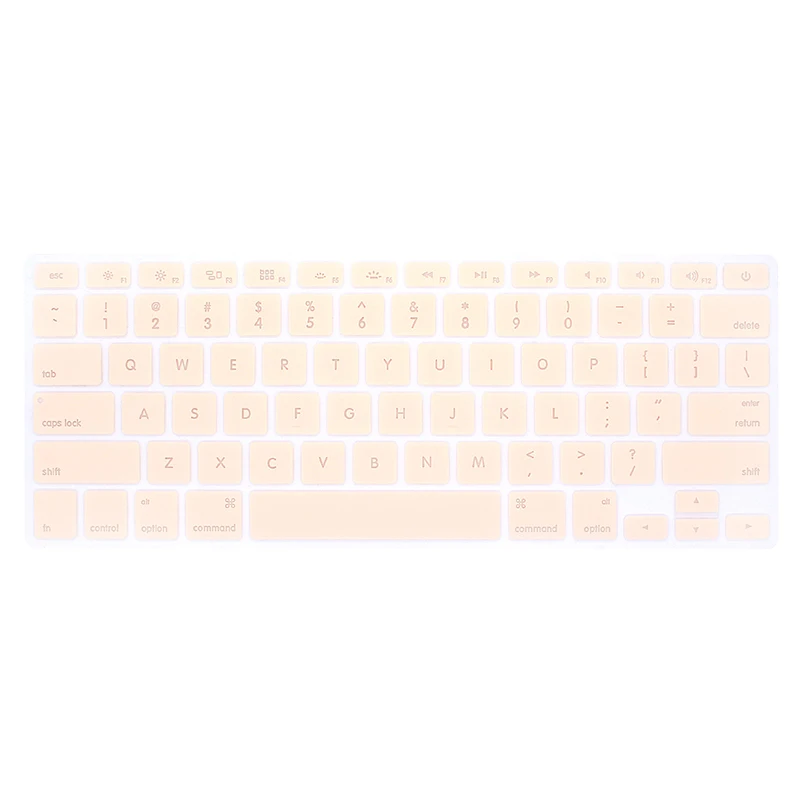 For A1932 Для нового Macbook Air 13 крышка клавиатуры прозрачный цвет Защита клавиатуры ноутбука для Macbook Air 13 мягкая кожа Наклейка A1932 - Цвет: For A1932