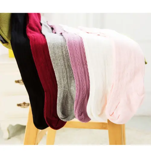 Яркие цвета коллекция 2017 года плотные трикотажные колготки для маленьких