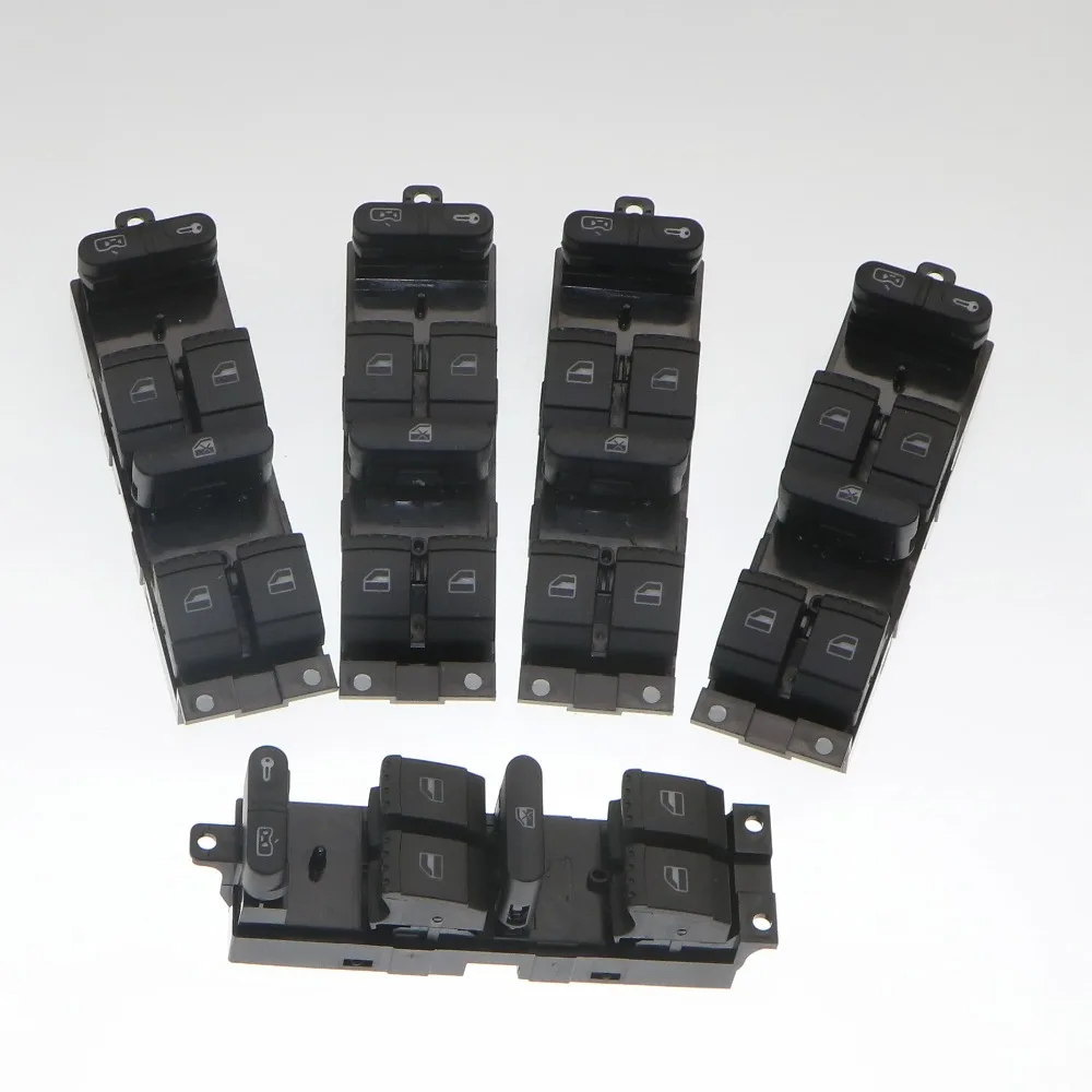 5 шт. боковое окно водителя кнопка главного переключателя со стеклом Новинка для