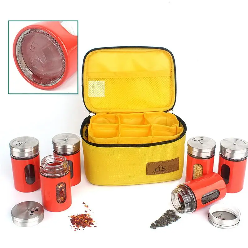 1 Набор емкости для специй простой контейнер хранения из нержавеющей стали