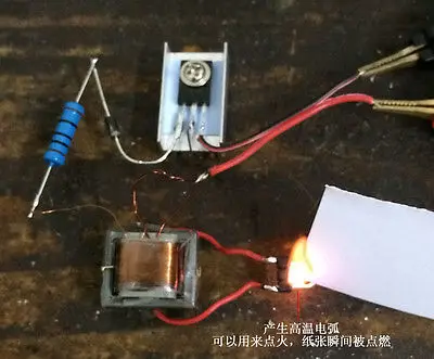 DIY kit DC высоковольтный генератор инвертор электрический воспламенитель для аккумулятора 18650|ignitor| |
