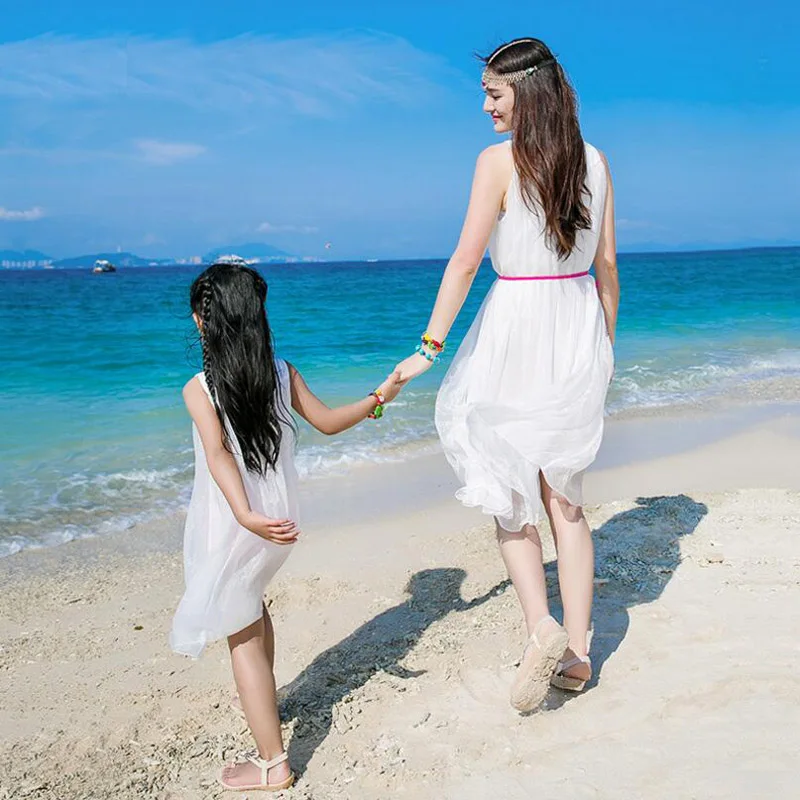 Платье для мамы и дочки однотонное летнее платье 2020|mother daughter dresses|daughter dressfamily matching