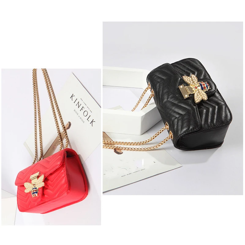 Женские жемчужные сумочки с цепочками CUMYKA маленькие мини-сумки через плечо из