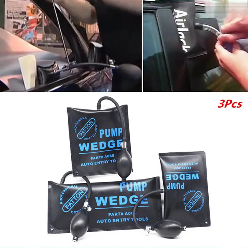 Новинка 3 шт. автомобильный насос клиновидное выравнивание надувная подушка