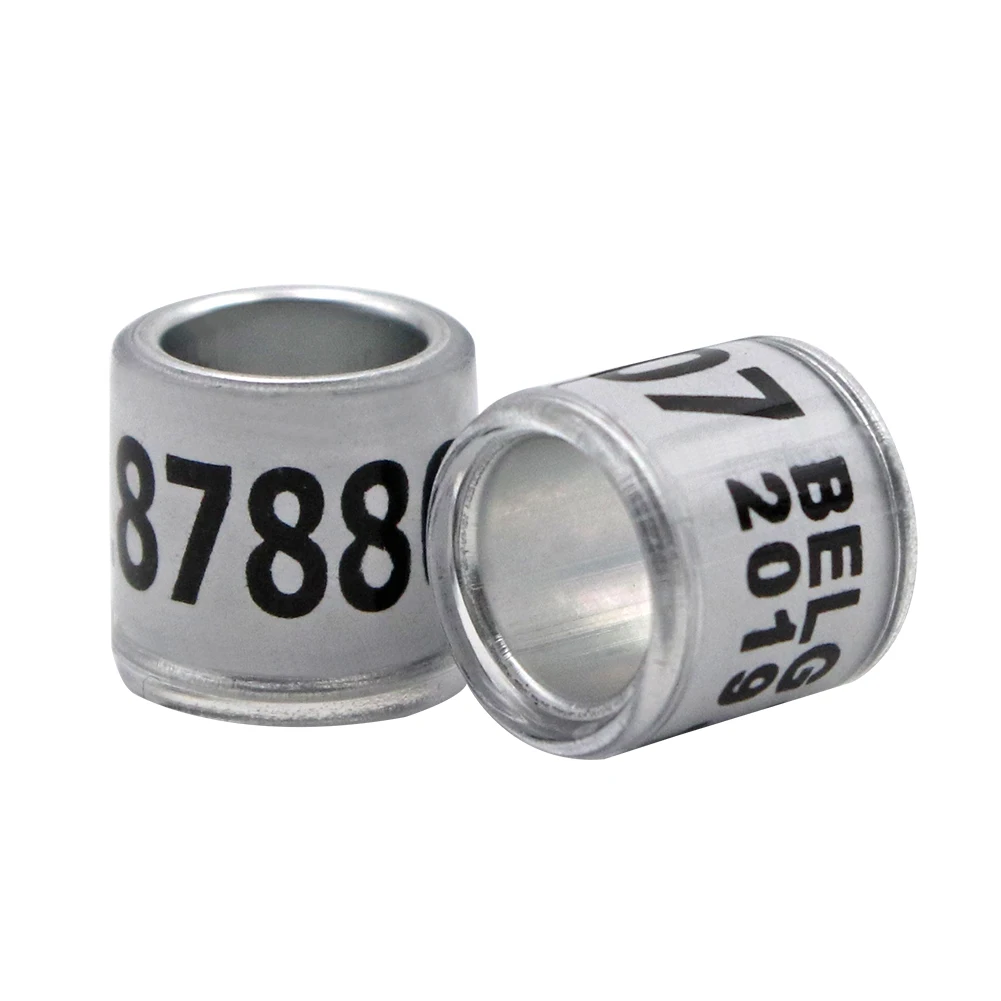 BELG кольцо для ног голубя со словом серьги BELG 100 шт качественное прочное кольцо для птиц кольцо для ног фазана инструменты для птиц