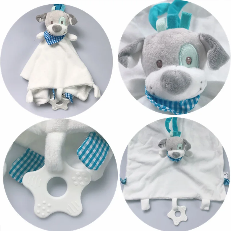 Игрушки для малыша мягкие плюшевые животные детские погремушки/мобильные