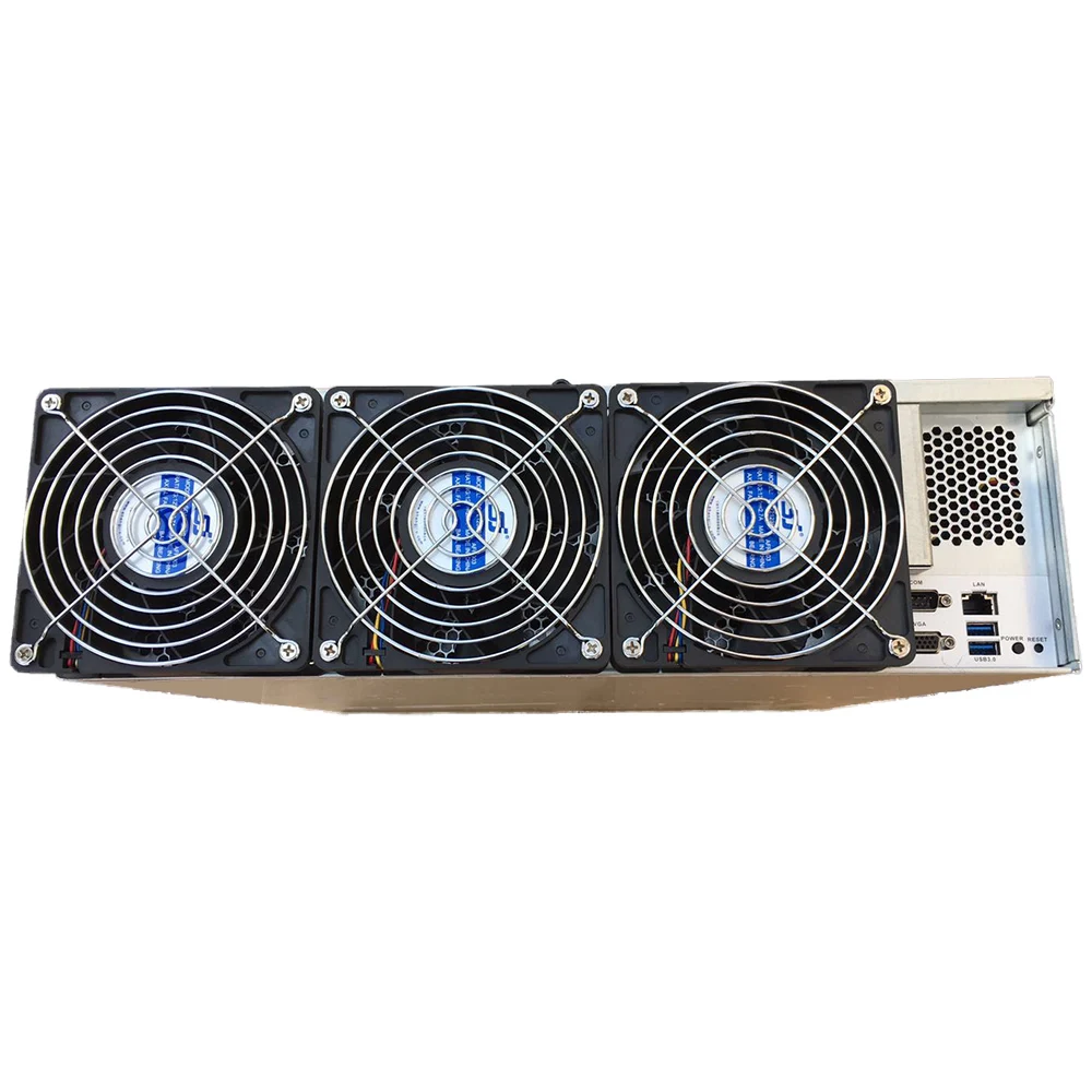 Вторая рука Antminer G2 ethereum Шахтер AMD RX570 GPU шахтер с источника питания внутри|miner|miner