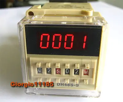 

24V DC Programmable Double Time Delay Relay DH48S-S