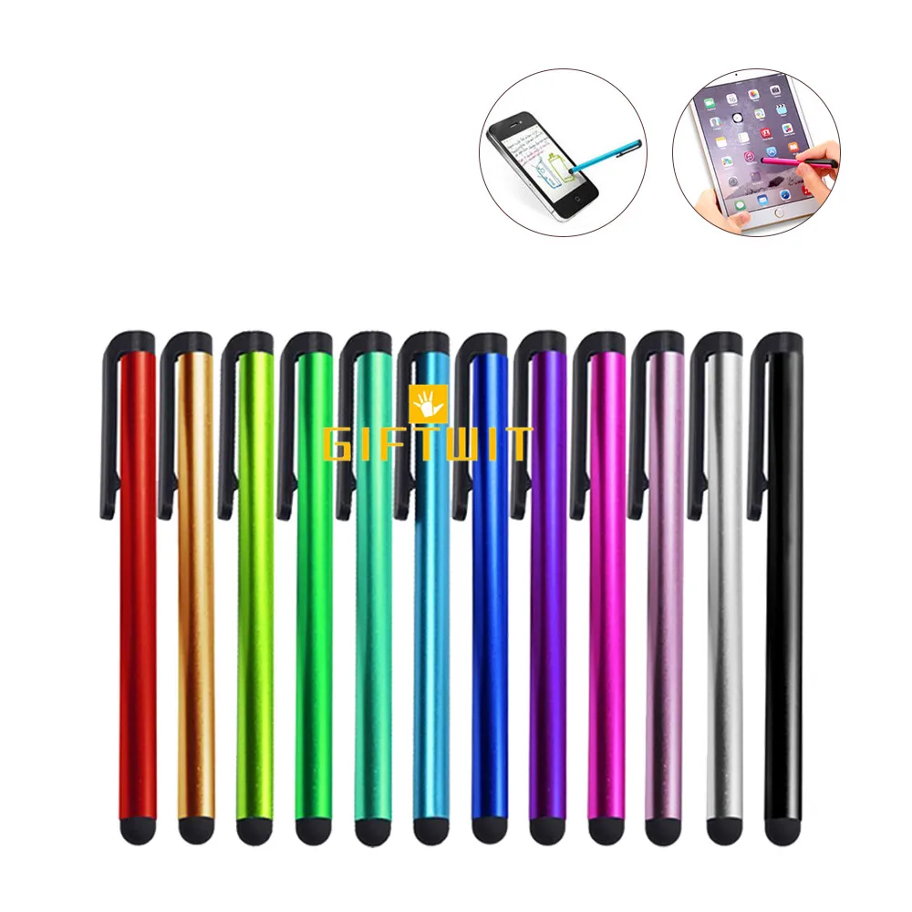 10 шт./лот стилус для сенсорного экрана IPhone IPad IPod Touch подходит других смартфонов