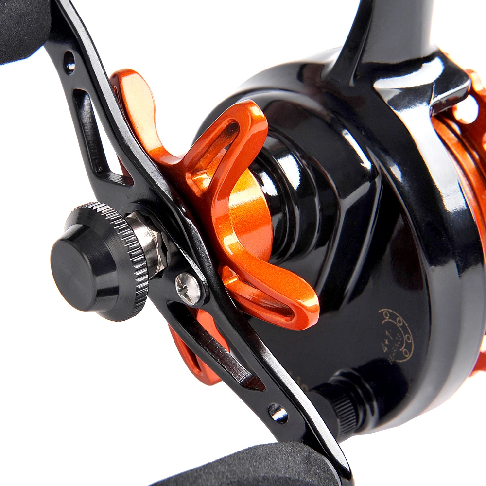 Fiblink Inline 2,6: 1 Катушка для подледной рыбалки 4+ 1BB шарикоподшипники пластиковые плот катушки для подледной рыбалки вправо/влево в линии ледяная катушка