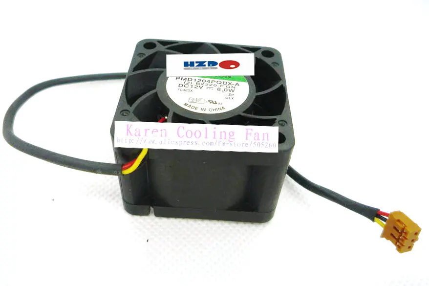 HZDO 4CM PMD1204PQBX-A 4028 12V 8.0W 3Wire 1U sever Fan | Компьютеры и офис