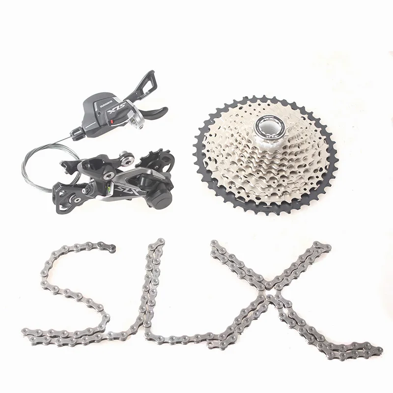 SHIMANO SLX M7000 1x11 11 S скорость 42 T 46 Groupset содержит рычаг переключения и задний Dearilleur