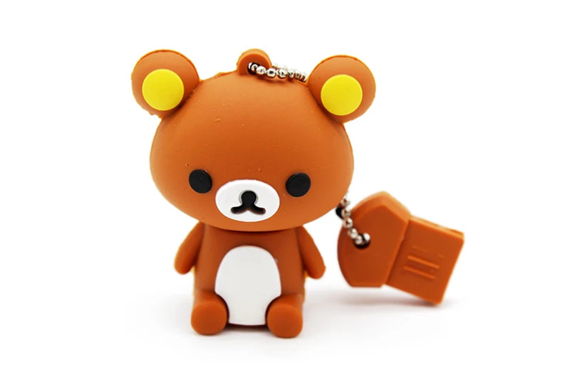 USB 3,0 милый флеш-накопитель Rilakkuma Bear style 16GB 32GB 64G 128G 256GB USB флеш-накопитель карта памяти U диск флешка