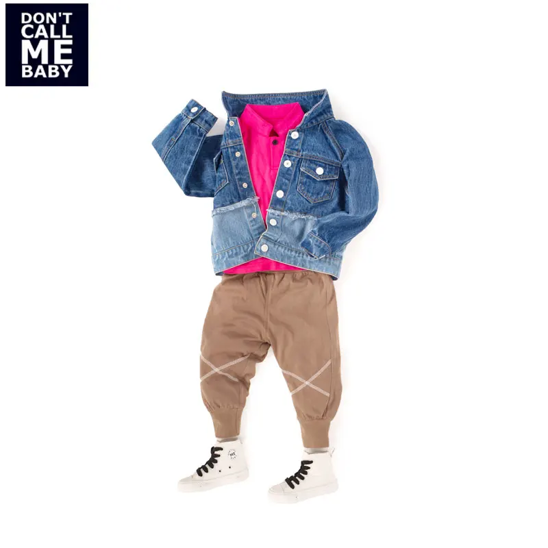 DON`T CALL ME BABY Boys Summer Red Stand Collar Shirts Children New Cotton Fashion Tops Kids Soft Printed Short Sleeves 91214 |