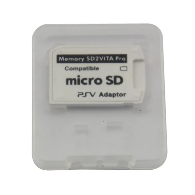 Белый SD2VITA 5 0/2 0 адаптер Коробка для карт Защита PSV игра Карта конвертер чехол