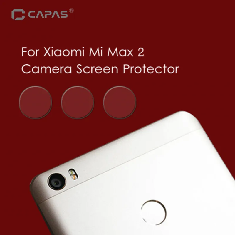 Защитная пленка CAPAS для Xiaomi Mi Max 2 защитная задней панели Max|glass screen protector|screen