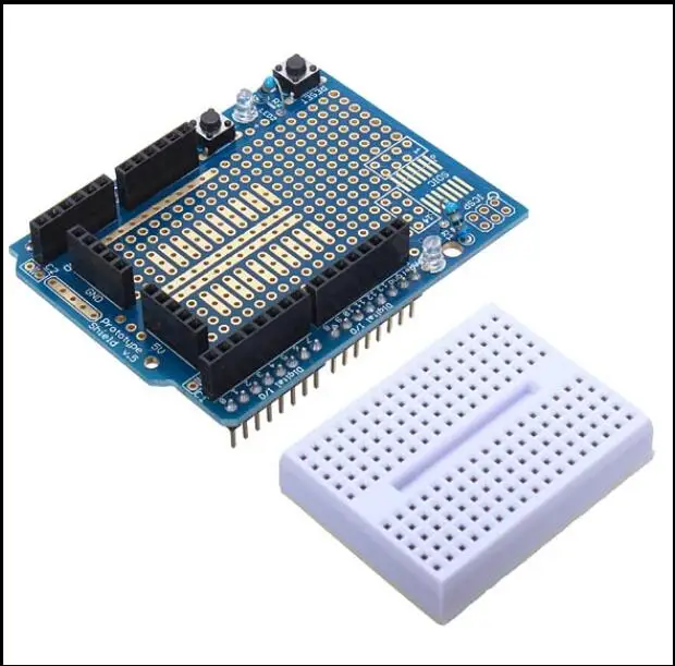 Прототип прототипирования щит для arduino UNO R3 1 шт. с мини макетной платой |
