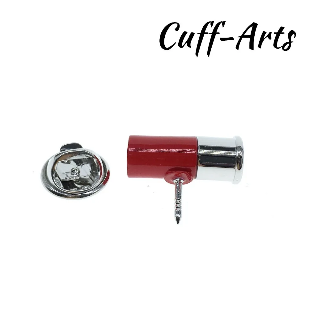 Запонки патронные булавки броши 2018 новые модные ювелирные изделия брошь для