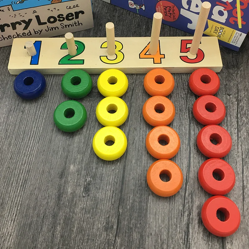 Игрушка математическая детская деревянная 1 5 шт.|math toys|math toys for kidskids math |