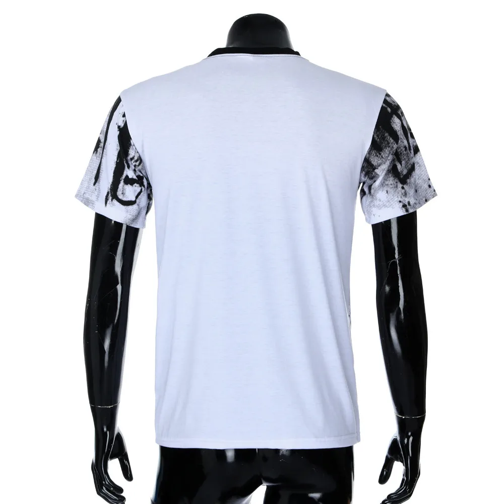 Лидер продаж новая летняя футболка с динозавром Юрского периода Мужская круглым