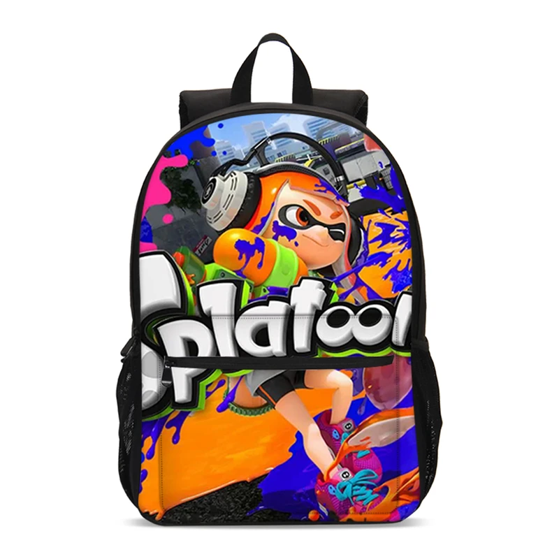 VEEVANV 2019 Splatoon 2 Новые рюкзаки для девочек с 3D принтом большие сумки через плечо